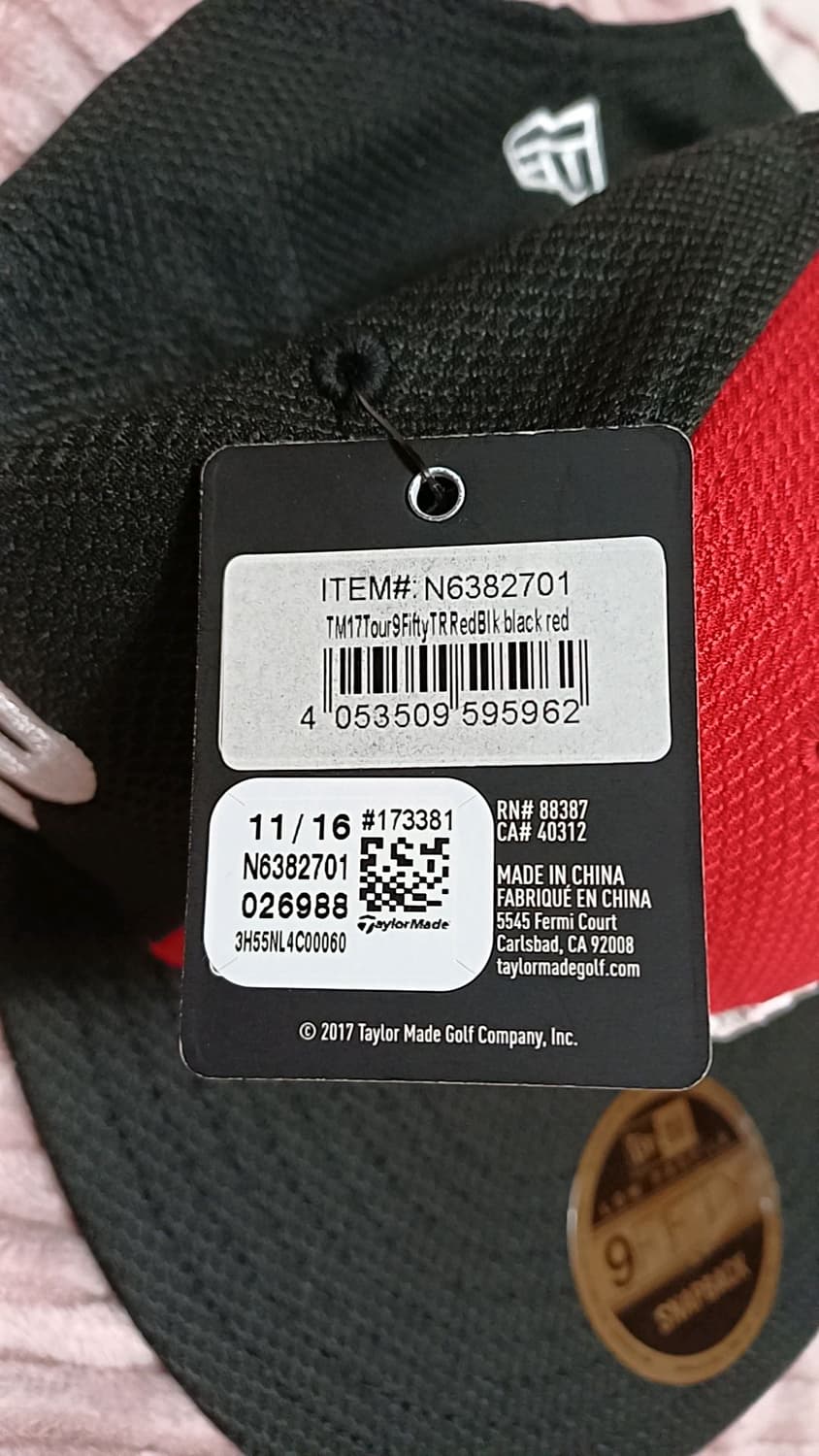 뉴에라 테일러메이드 미사용 골프스냅백 Free 상품이미지2