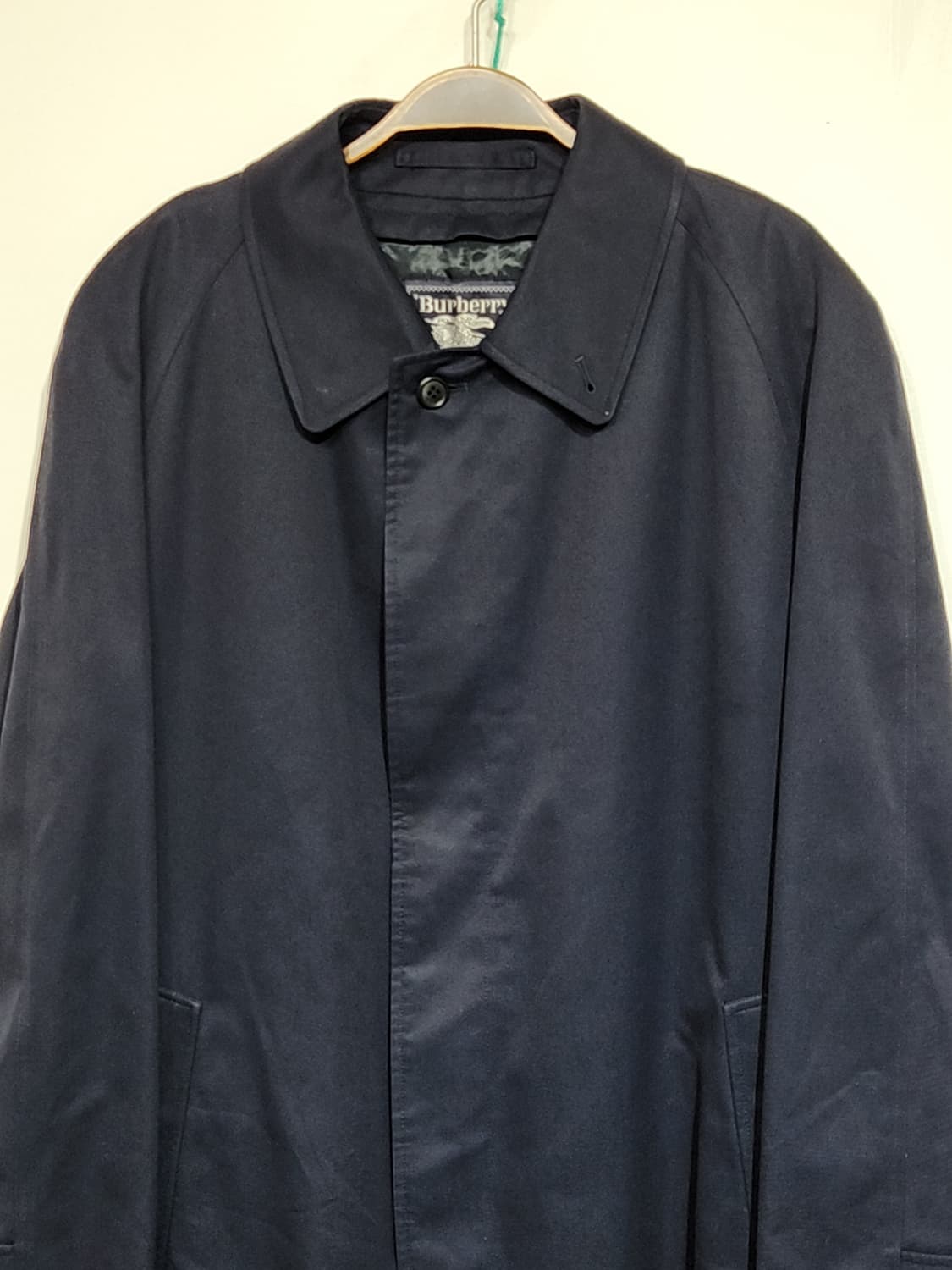 (XL) 버버리 트렌치코트 싱글 내피세트 영국판 네이비 나그랑  상품이미지2