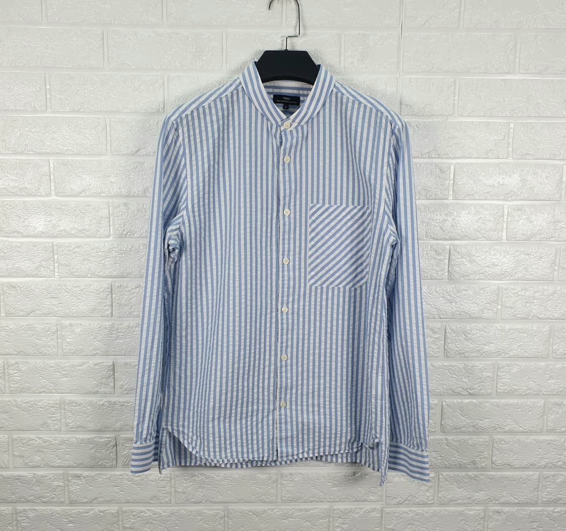 [95]TNGT 차이나 카라 스트라이프 셔츠 상품이미지2