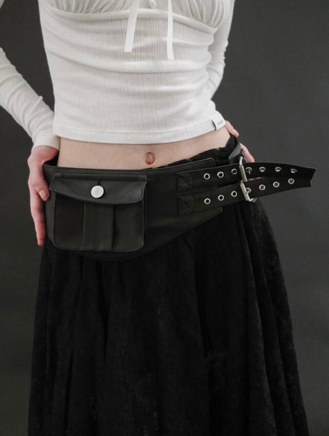 새상품) 드라이로즈 아일렛 포켓 벨트 드라이로즈 벨트 상품이미지2