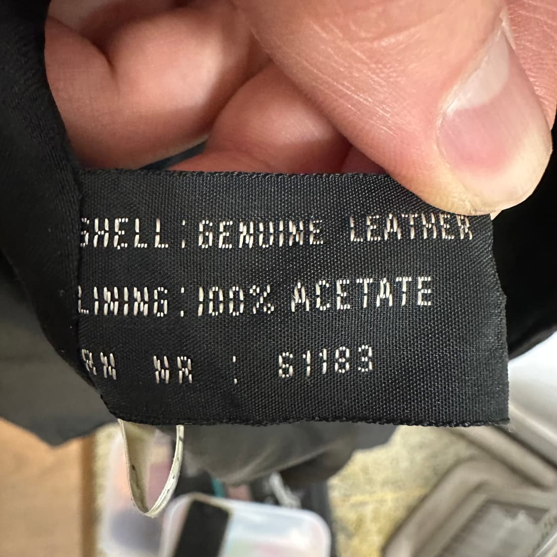 빈티지 카우레더 트렌치 코트 상품이미지7