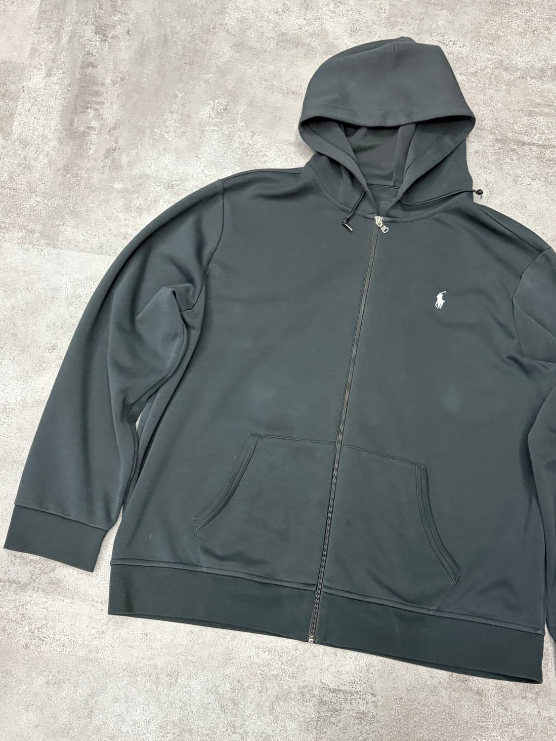 폴로 랄프로렌 블랙 후드 집업 상품이미지4