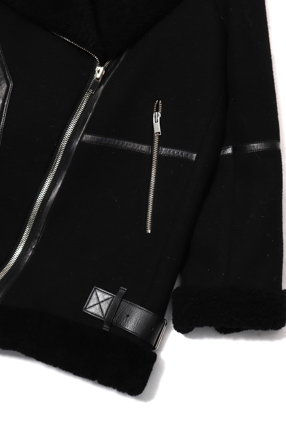 SYSTEM 오버핏 무스탕 women S 상품이미지6