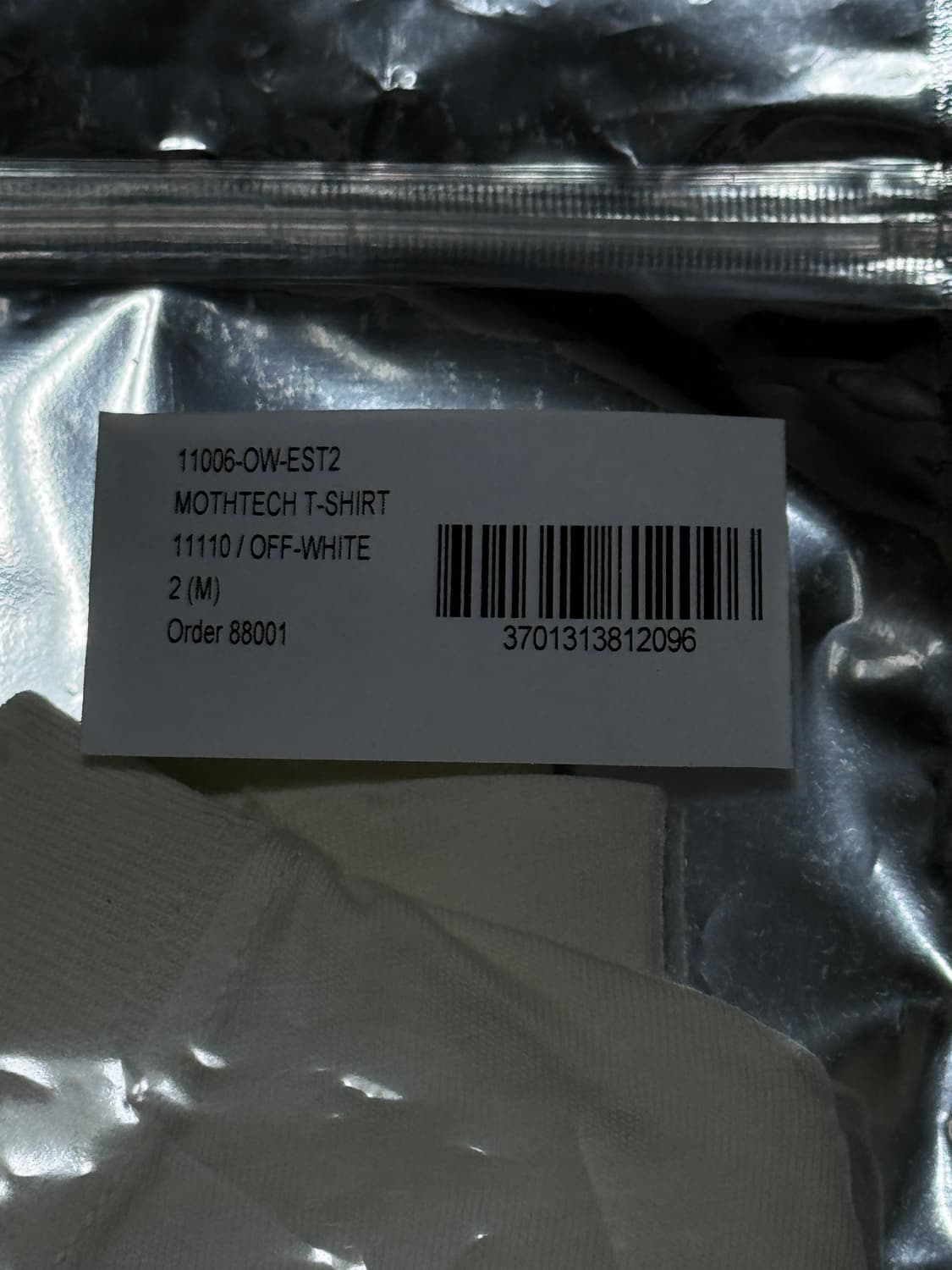 Satisfy moth tech tee M 상품이미지3