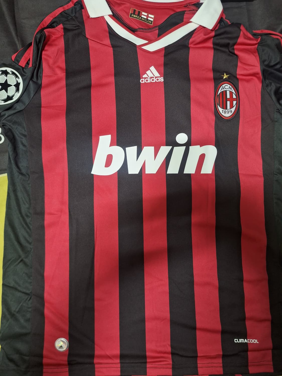 호나우지뉴 프린팅 싸인 축구유니품 반팔 oem 상품이미지2