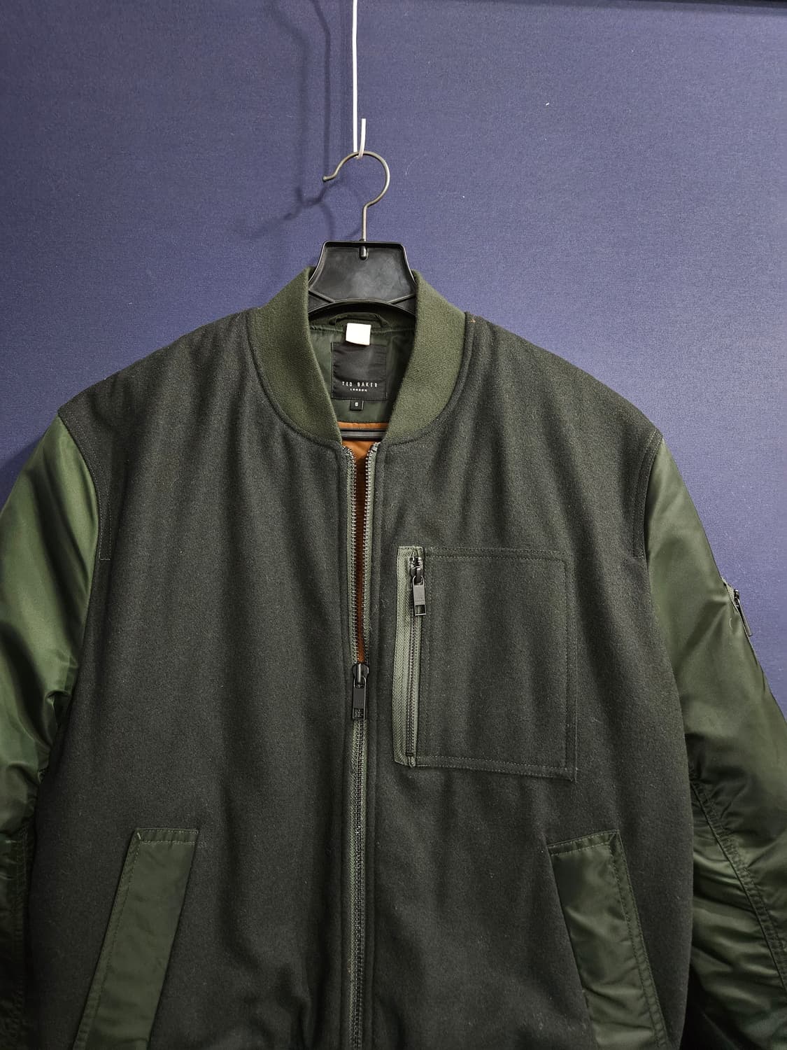 테드베이커 다크그린 남성 100~105 항공점퍼 자켓  상품이미지7