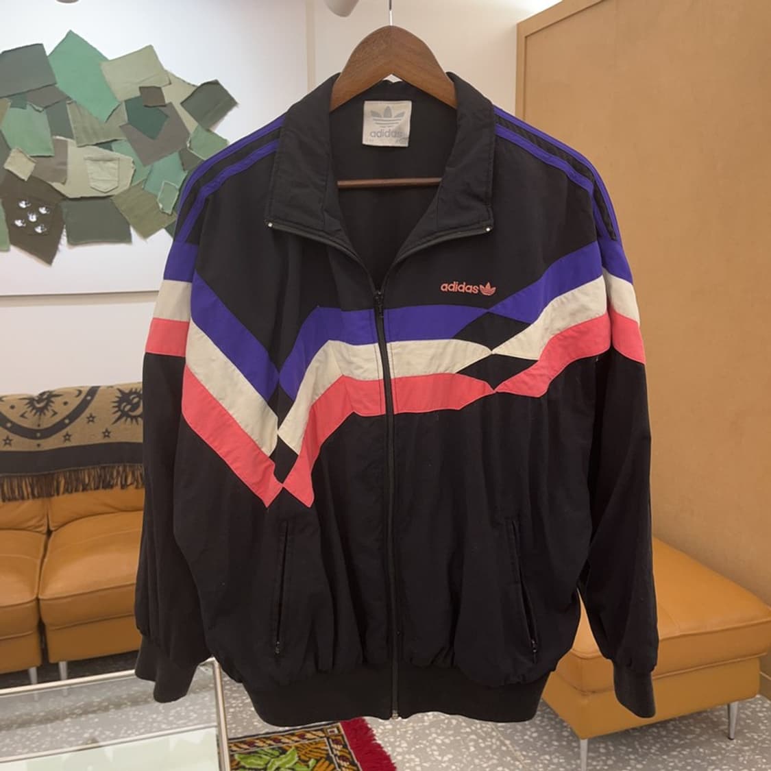 아디다스 올드스쿨 가오리핏 윈드브레이커 바람막이 105 C06319 상품이미지2