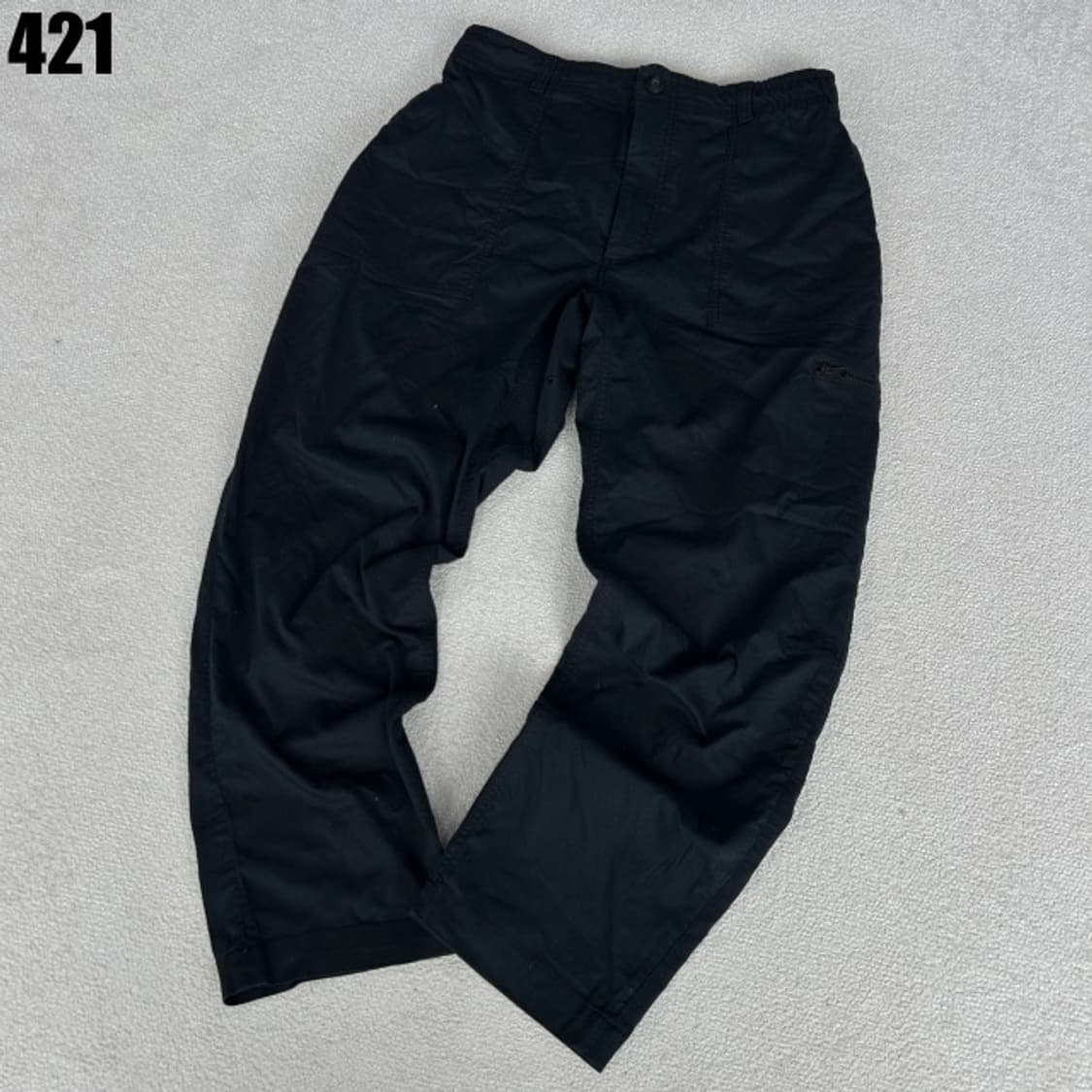 나이키 블랙 면바지 카고  상품이미지1