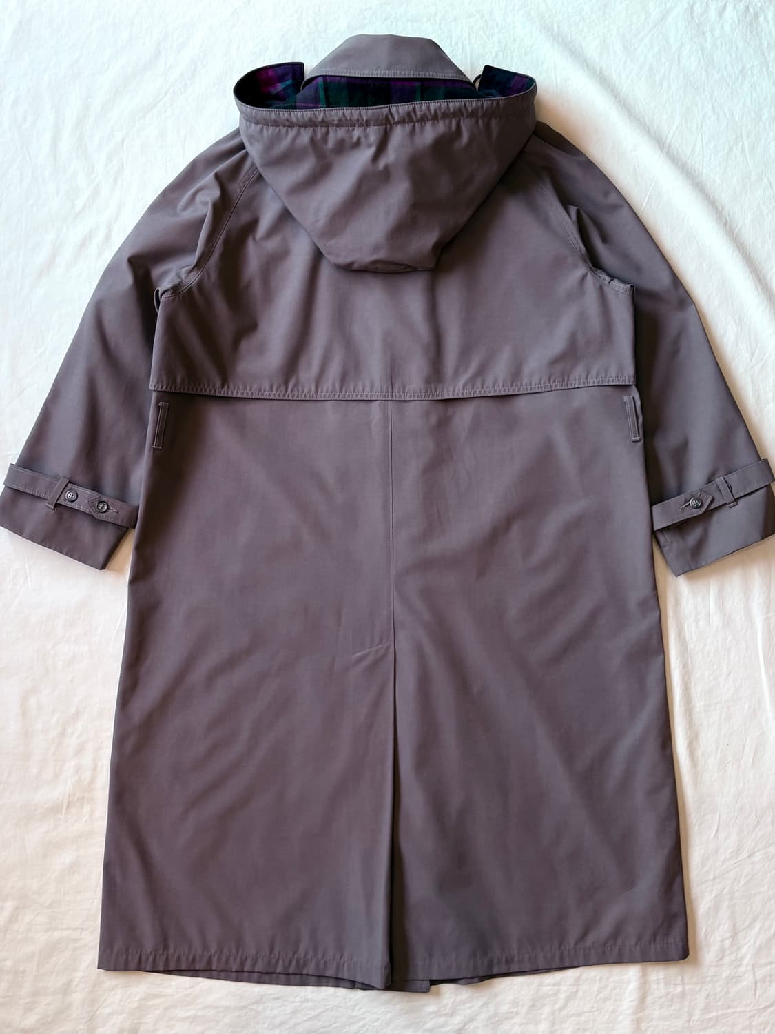 (55반-66반) 80s USA 에디바우어 후디드 발마칸 코트 상품이미지9