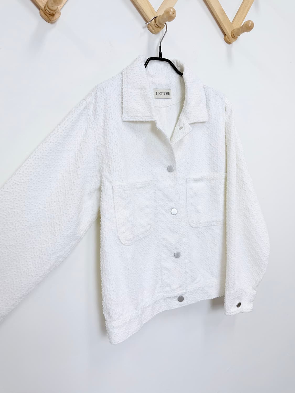 레터 LETTER 트위드 자켓 상품이미지6