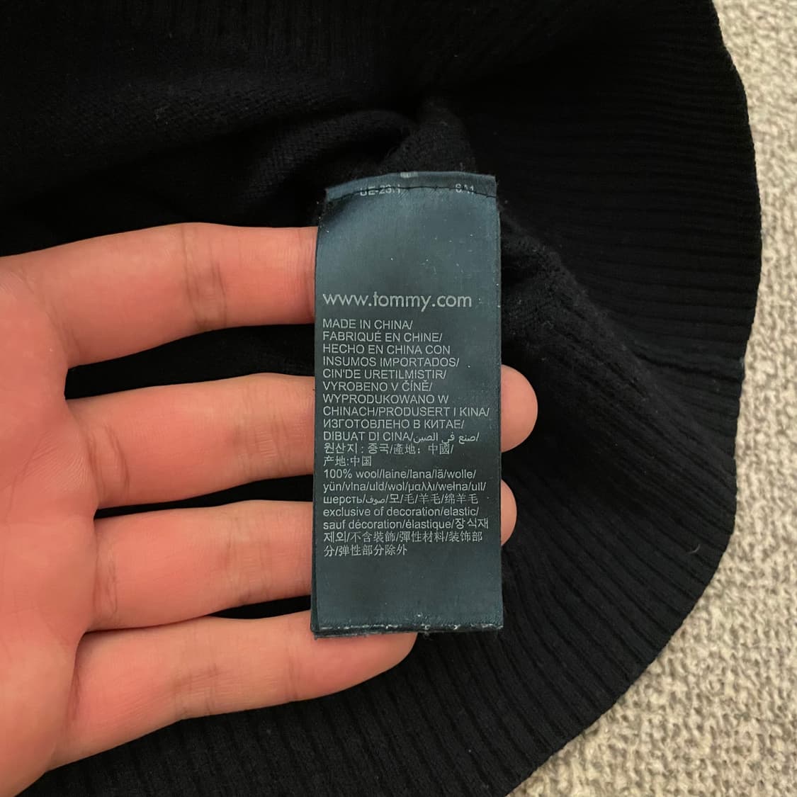 타미 힐피거 램스울 니트 상품이미지6