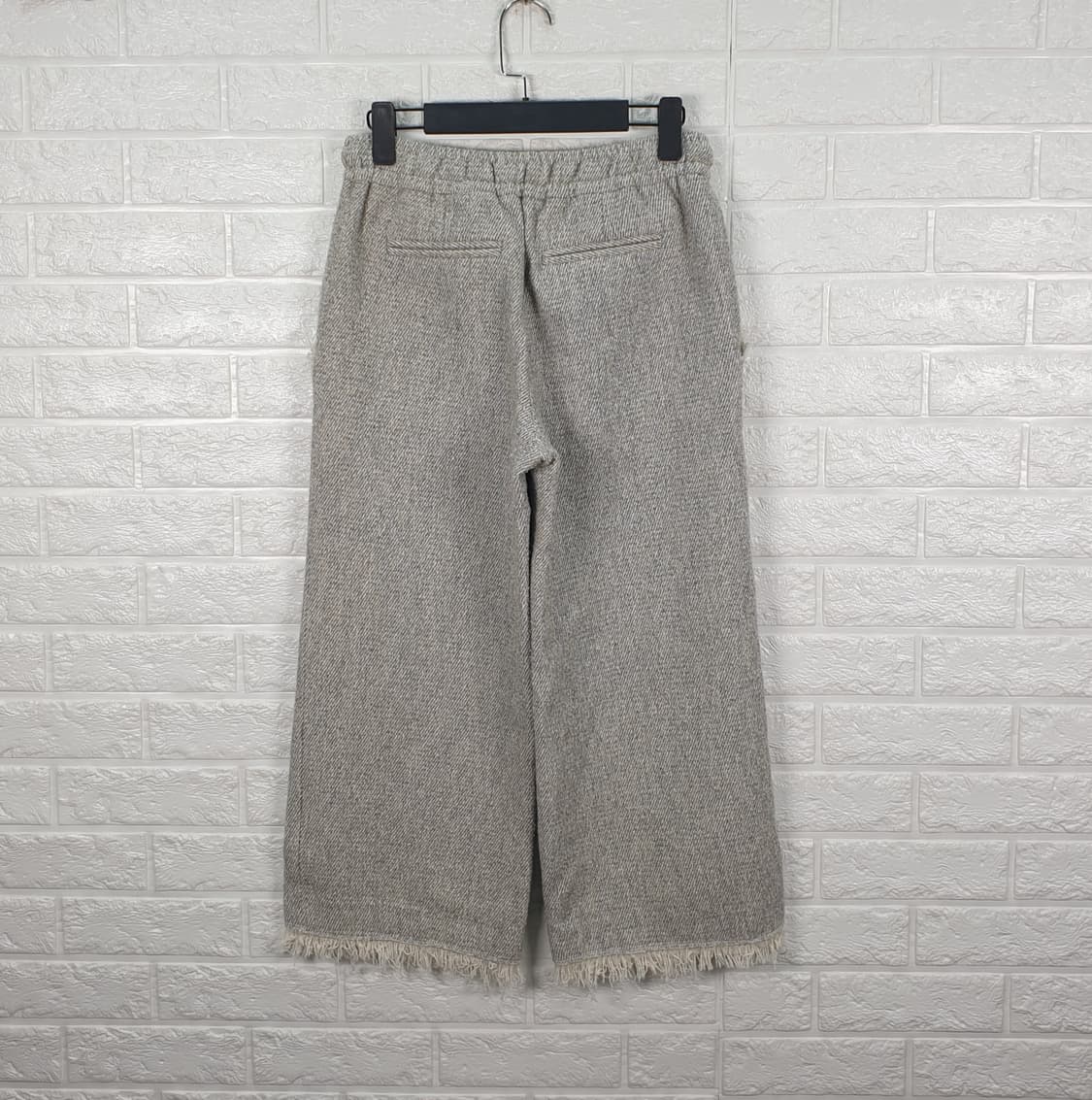 [26]시스템 울 와이드 프릴 밴딩팬츠 상품이미지2