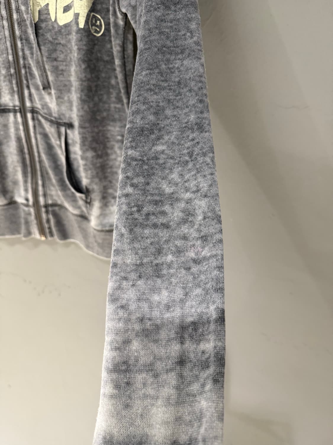 back lettering washing hood zip-up 상품이미지7