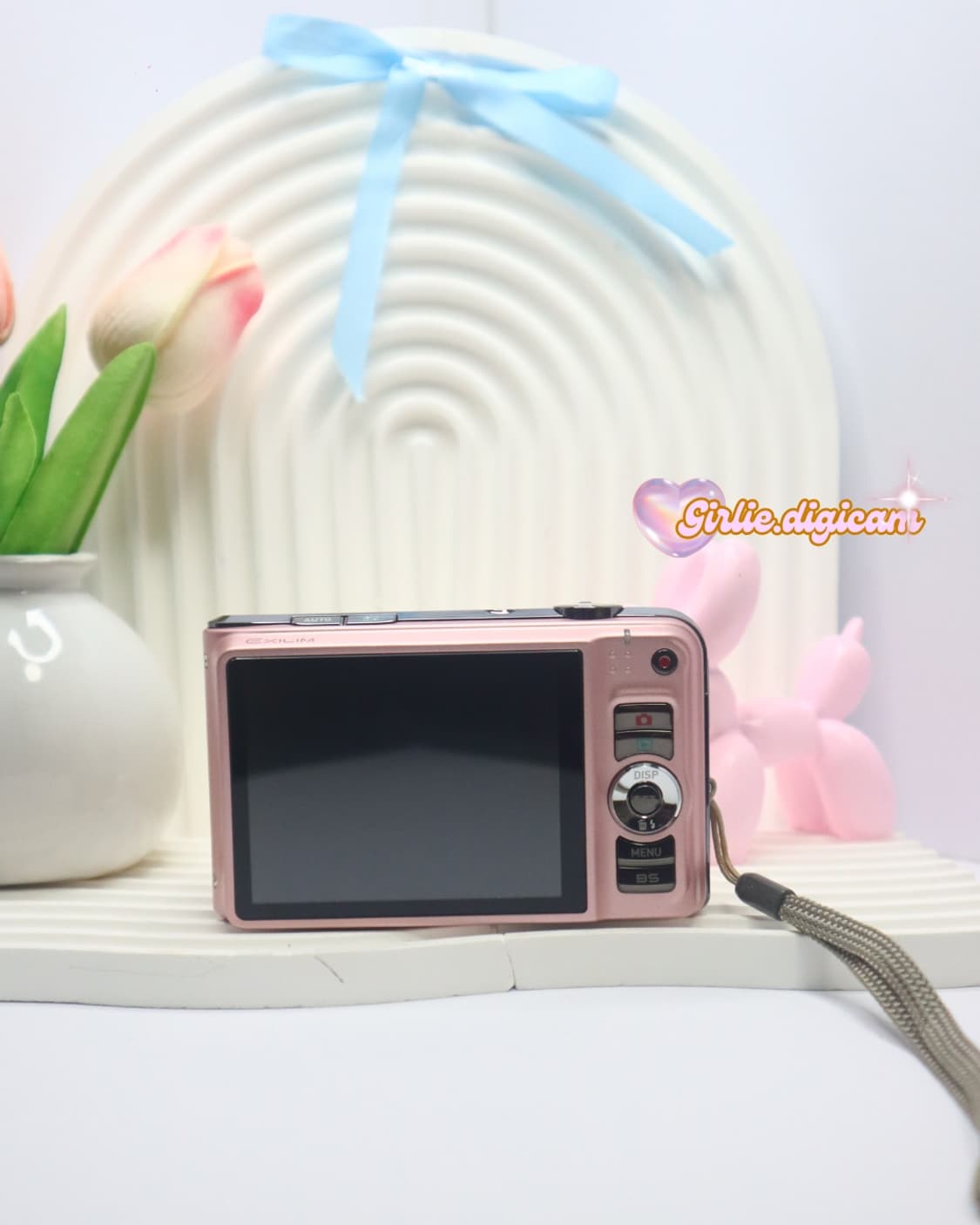 츄디카+베이비핑크!) 카시오 엑슬림 EX-H15 상품이미지5