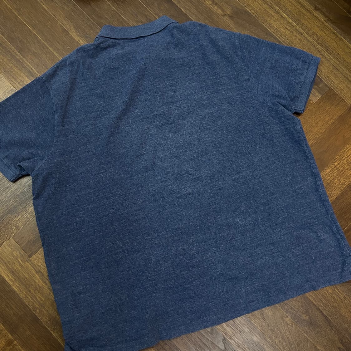 Polo RalphLauren 블루그레이 워싱 PK셔츠 오버핏 카라티 상품이미지4