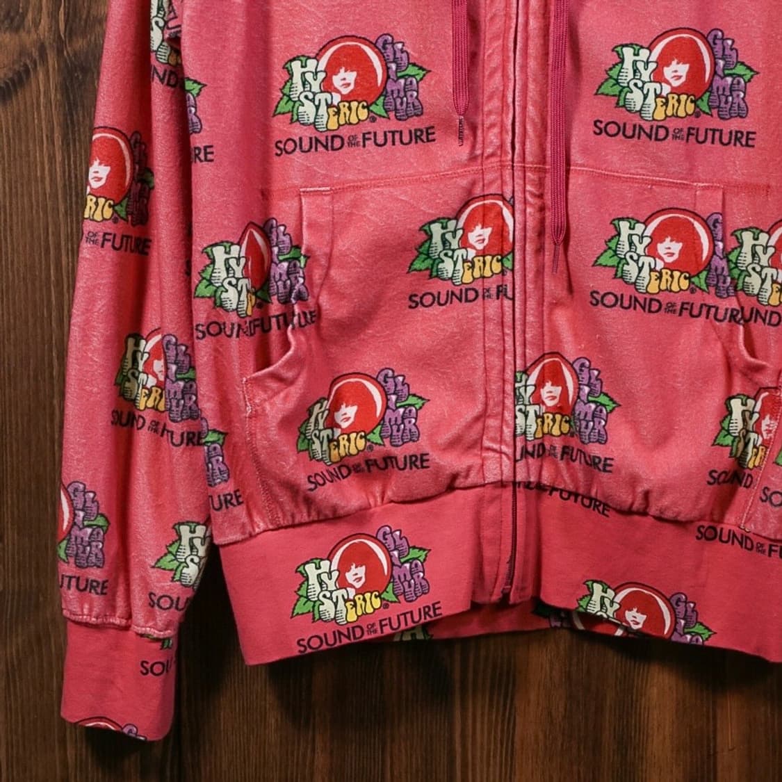히스테릭 글래머 SOUND OF FUTURE 후드집업 상품이미지4