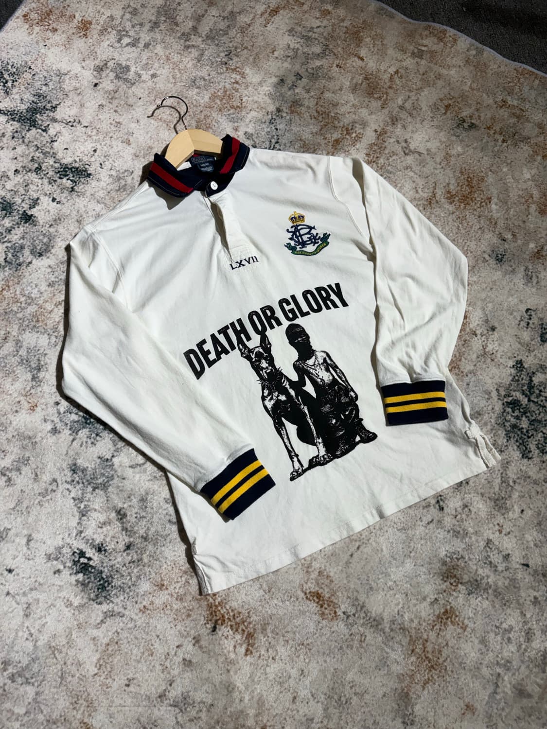 폴로 치프키프 death or glory 커스텀 카라 슬리브 상품이미지1