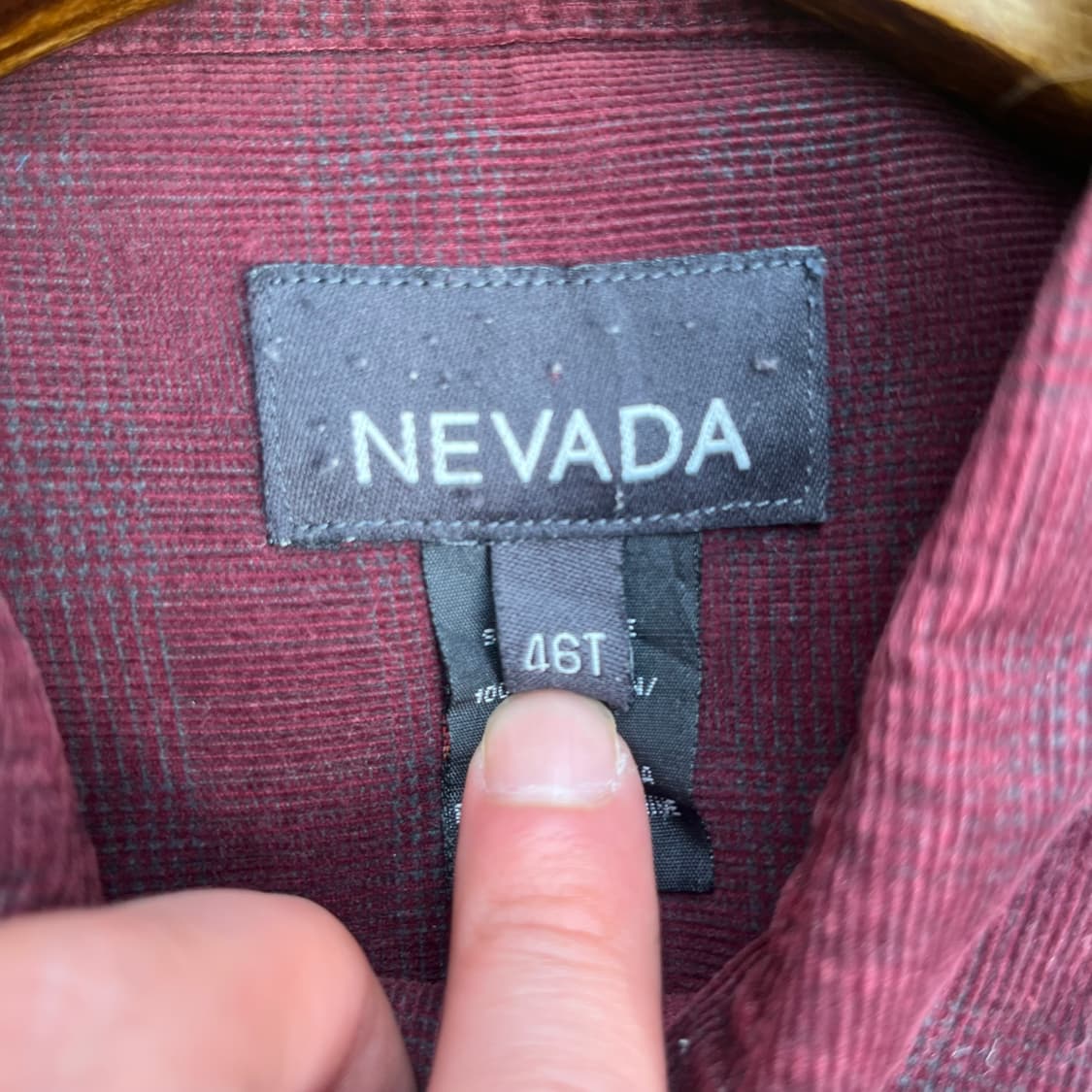 네바다 코듀로이 체크셔츠 상품이미지7