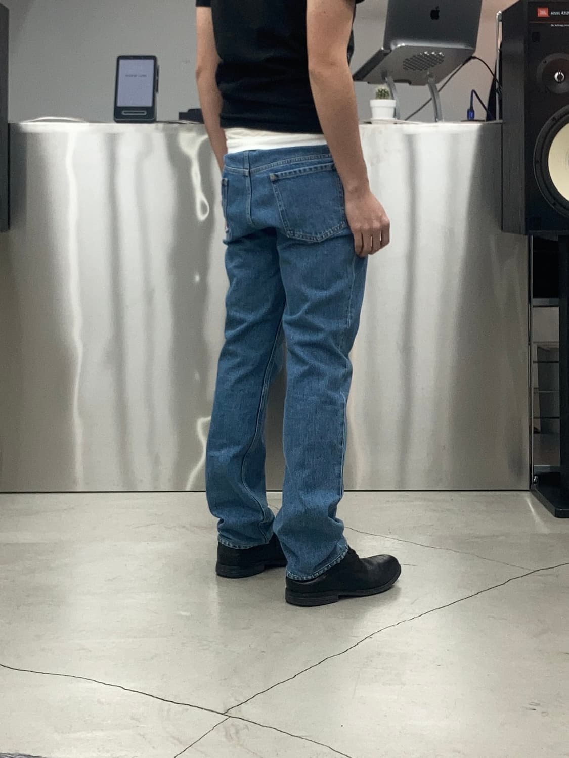 메종 마르지엘라 폴드 오버 데님 상품이미지3