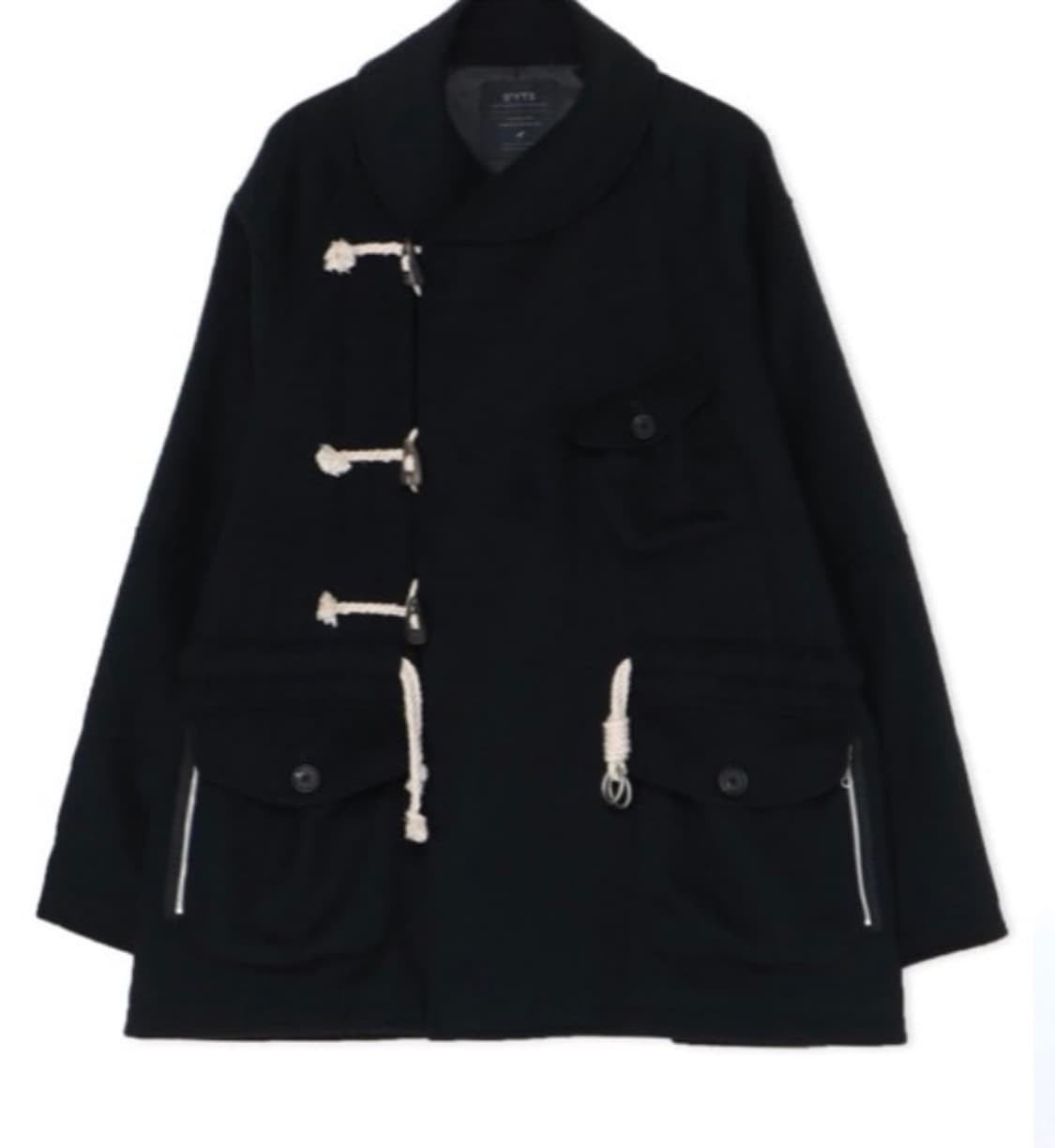 구매글) 요지야마모토 S’YTE 울 비버 숄 카라 더플 코트 구매합니다 상품이미지1