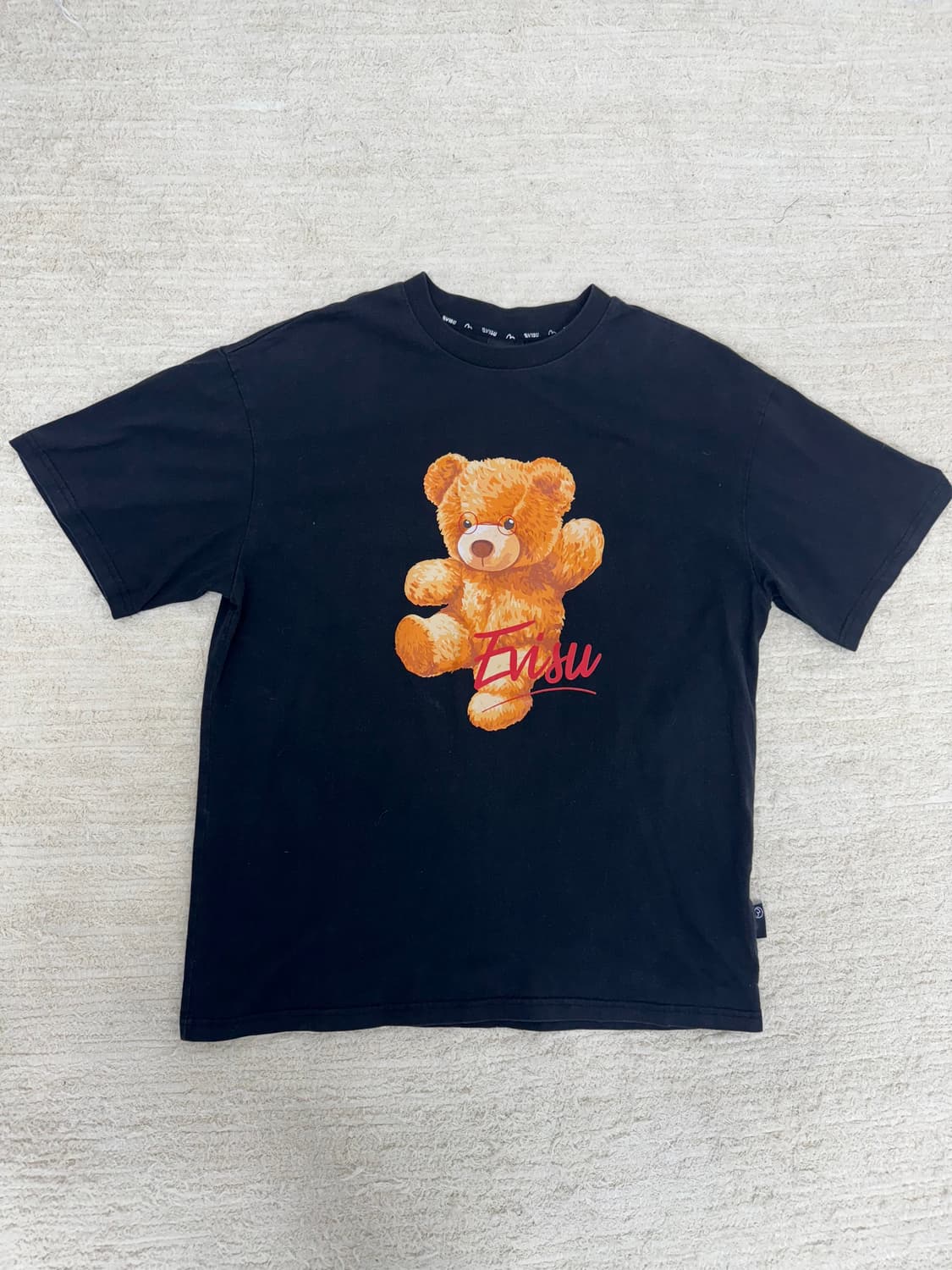 •EVISU 에비수 곰돌이 반팔 티셔츠  상품이미지1