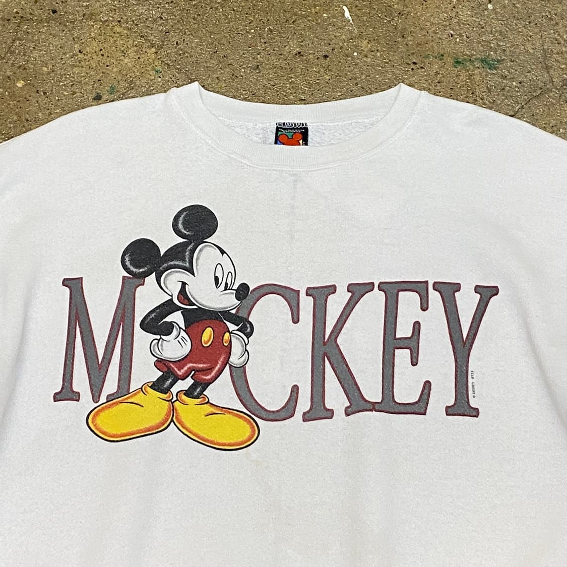 레어 90s Made in USA 빈티지 디즈니 미키마우스 맨투맨 상품이미지4