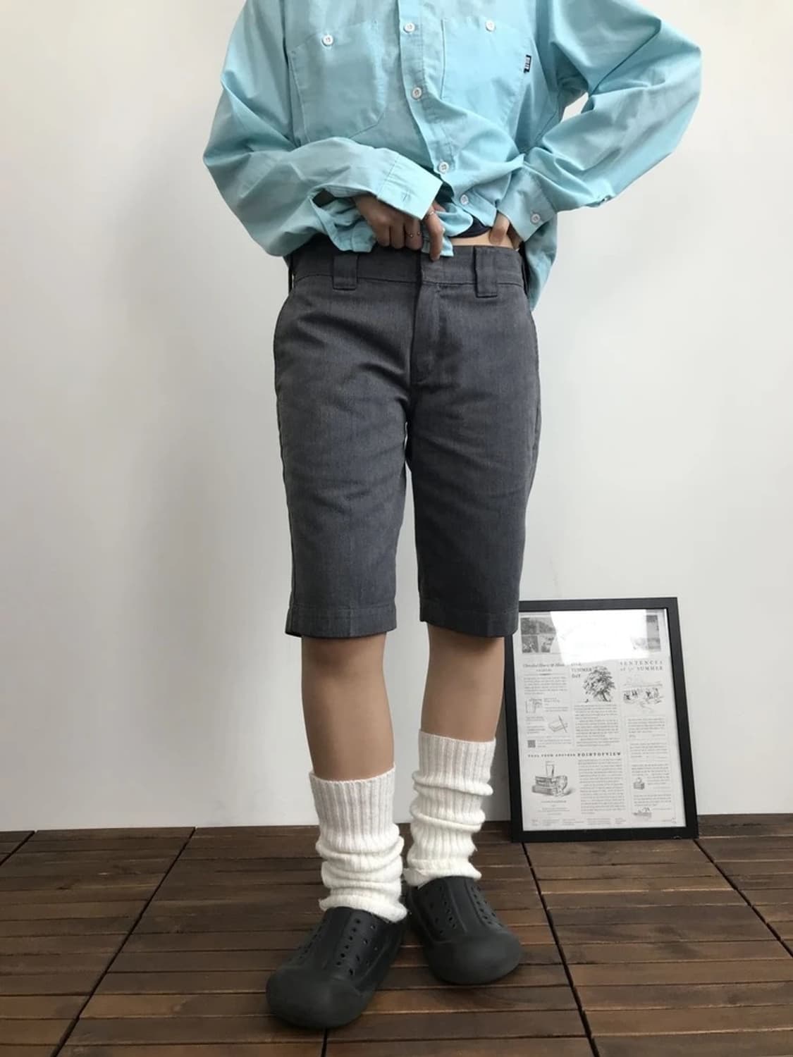 Dickies TC Work Shorts Gray Pants 상품이미지1