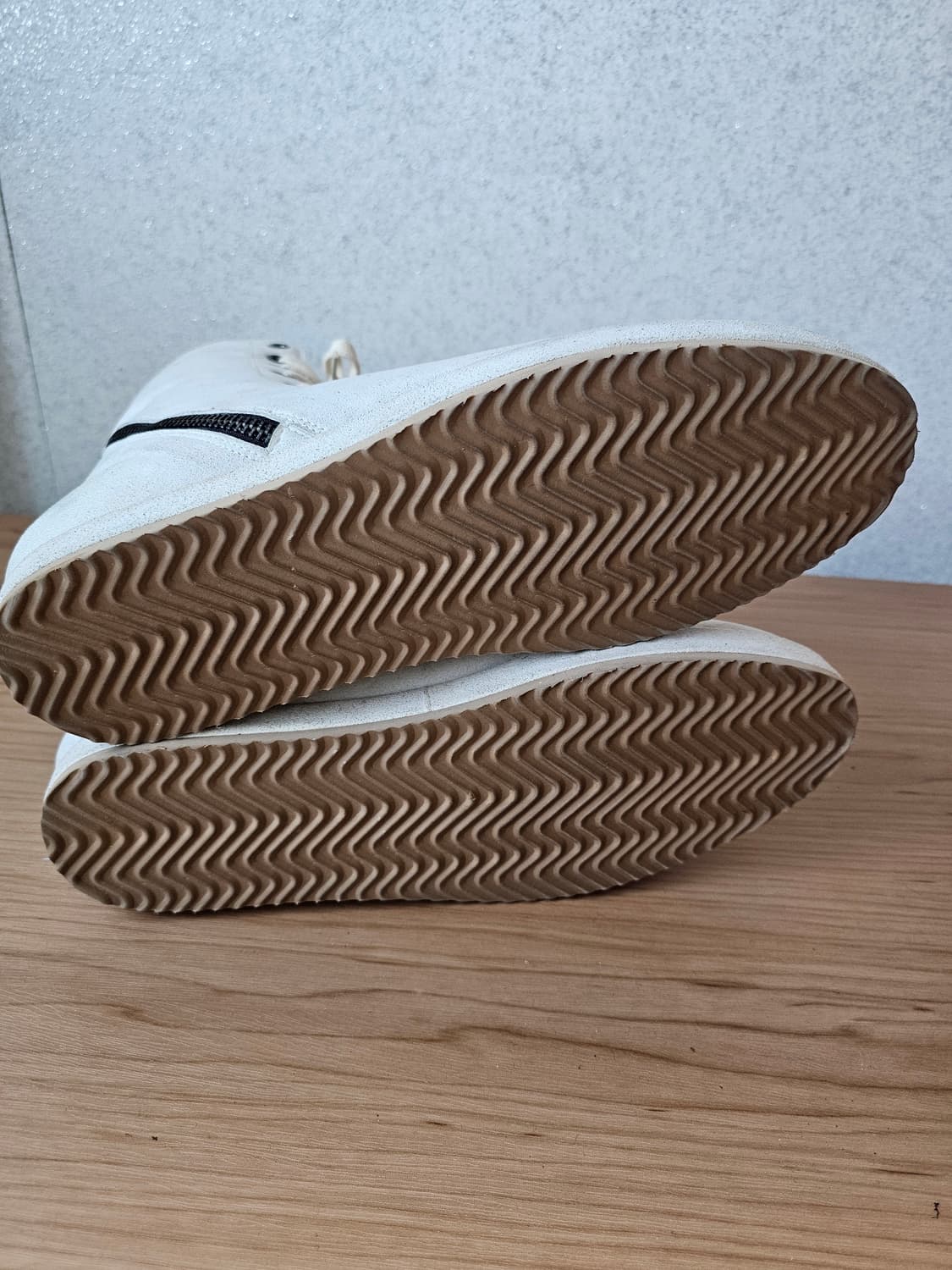 새상품 연예인 협찬 제이호 컬렉션 크림 부츠(빅사이즈) 상품이미지5