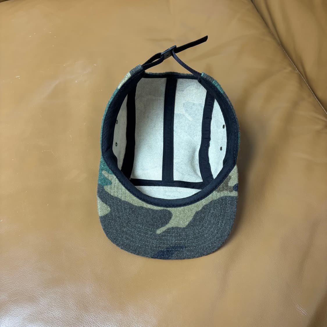 슈프림 캠프캡 모자 박스로고 우드랜드 카모 상품이미지6