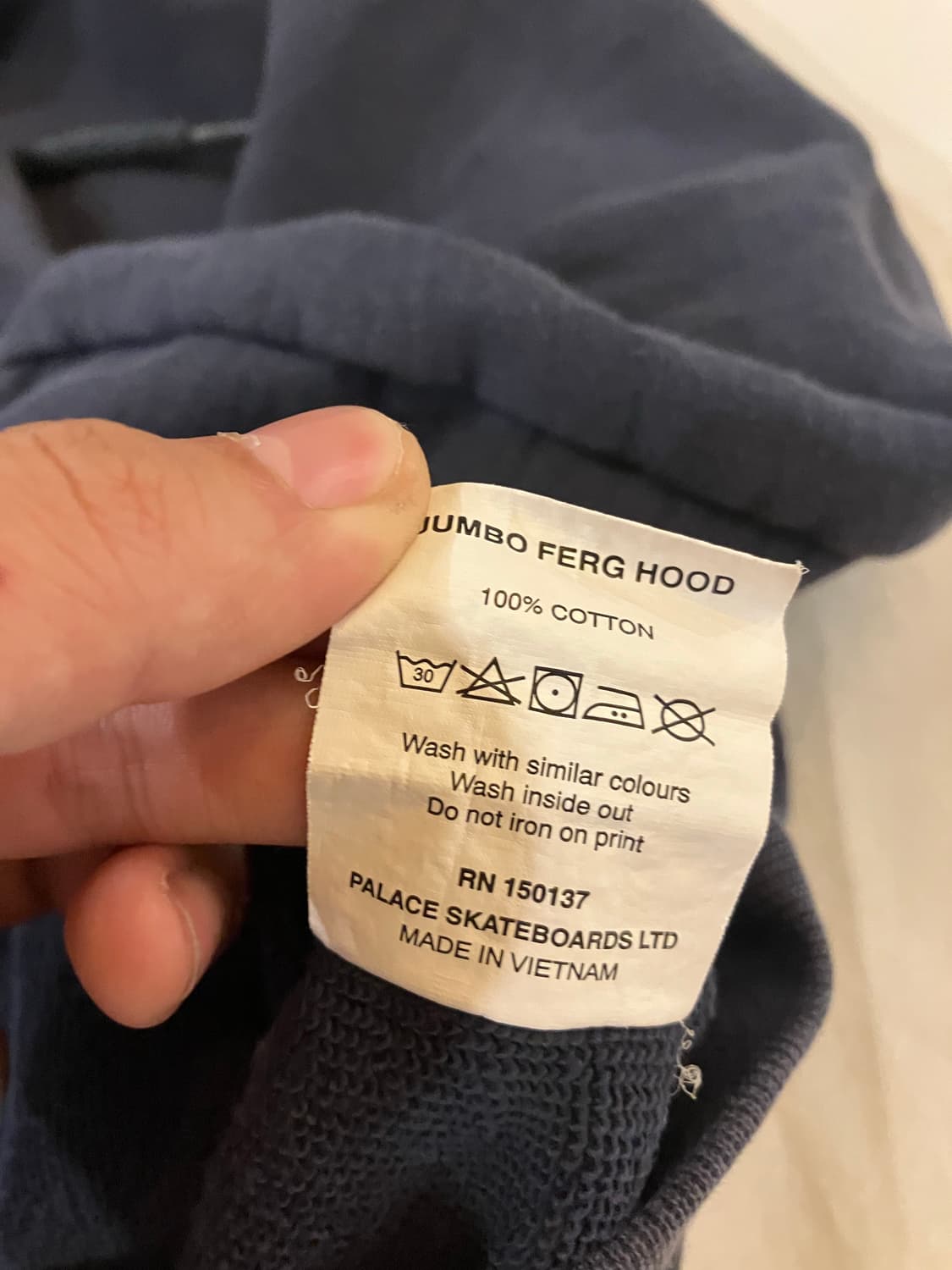 18ss 팔라스 점보 퍼그 후드 블랙 네이비 상품이미지6