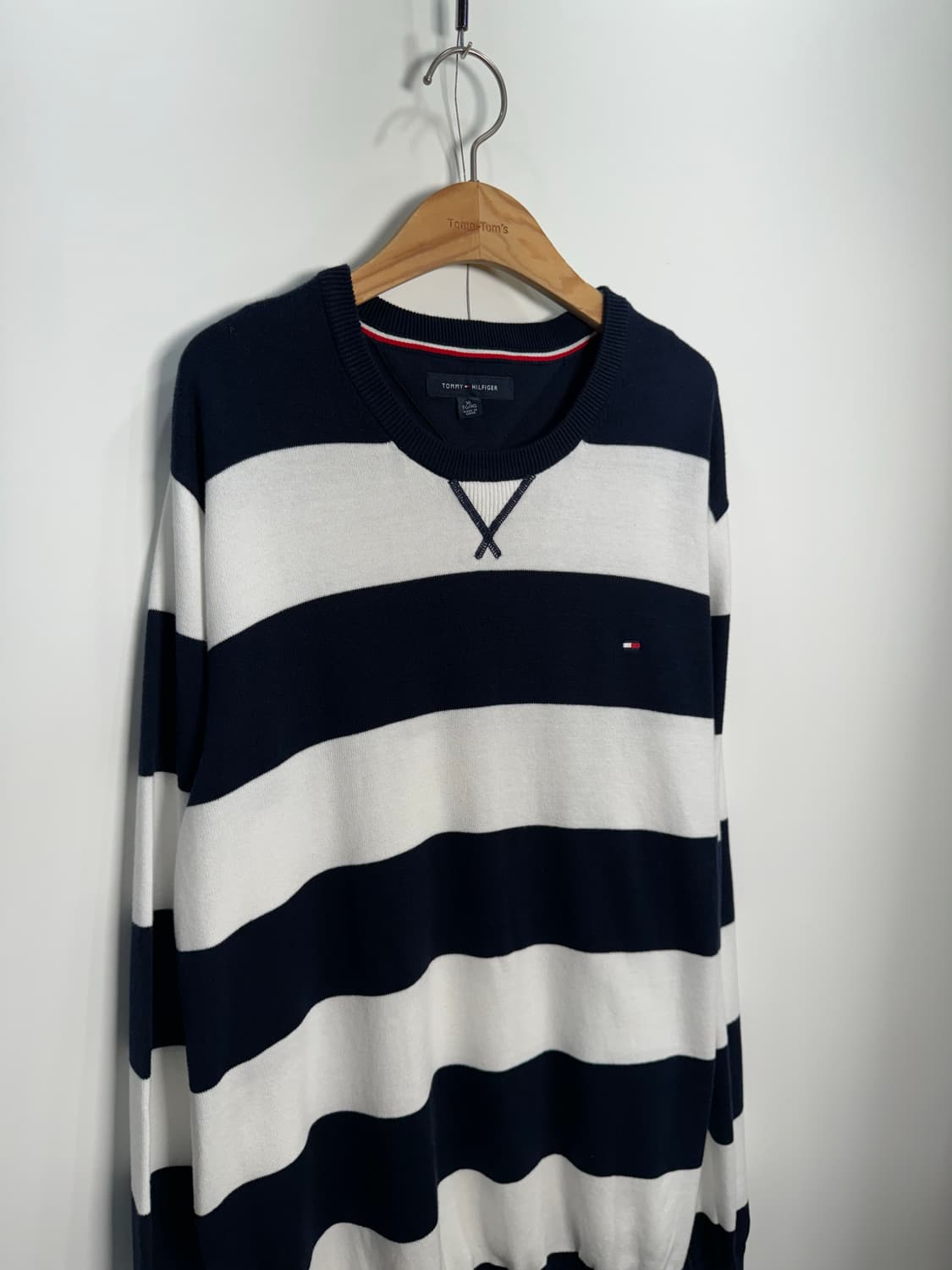 타미힐피거 스트라이프 니트 상품이미지2