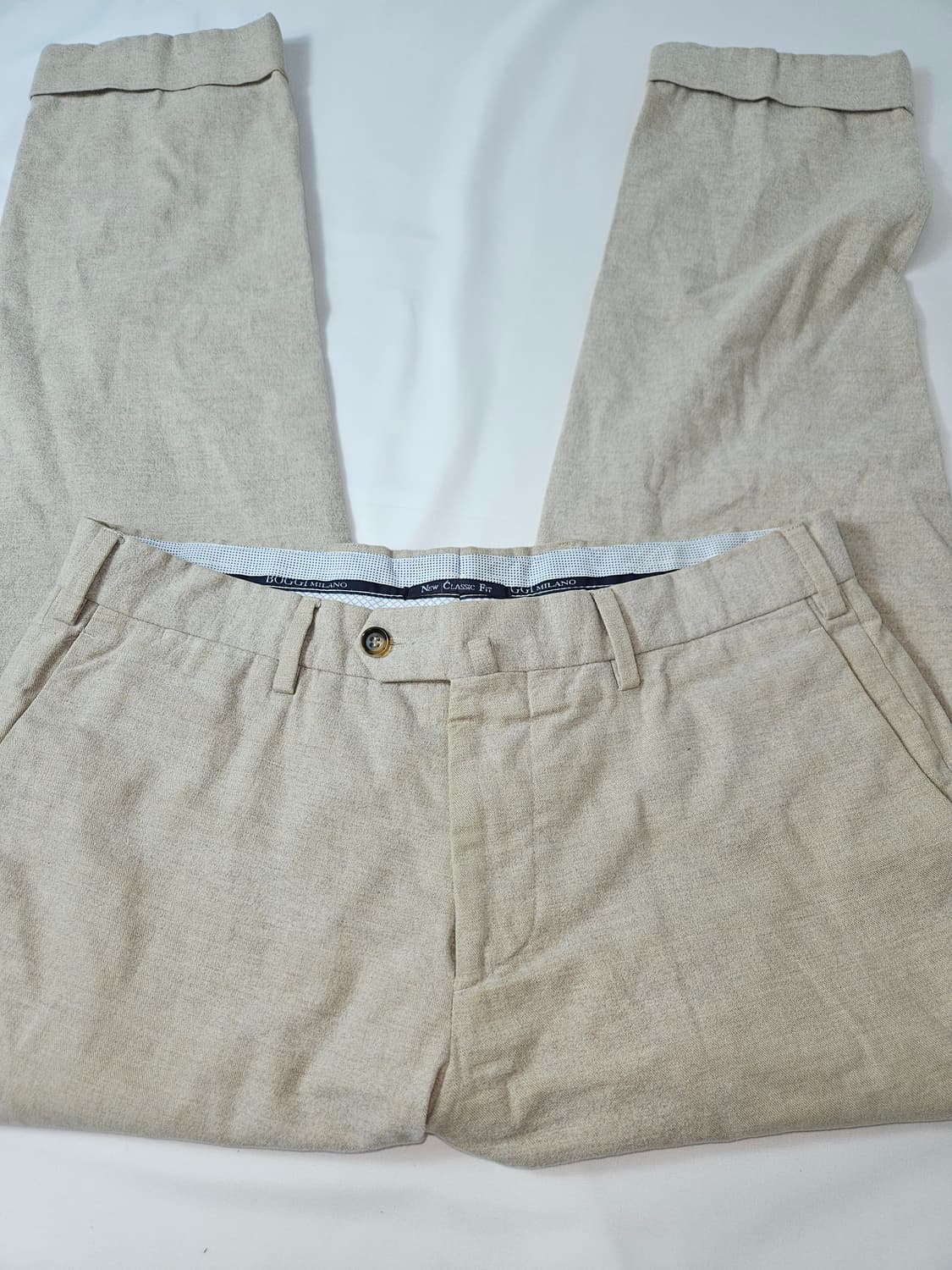 이태리 BOGGI 밀라노 보기 스웨이드 코튼 슬랙스 팬츠 바지 48 상품이미지2