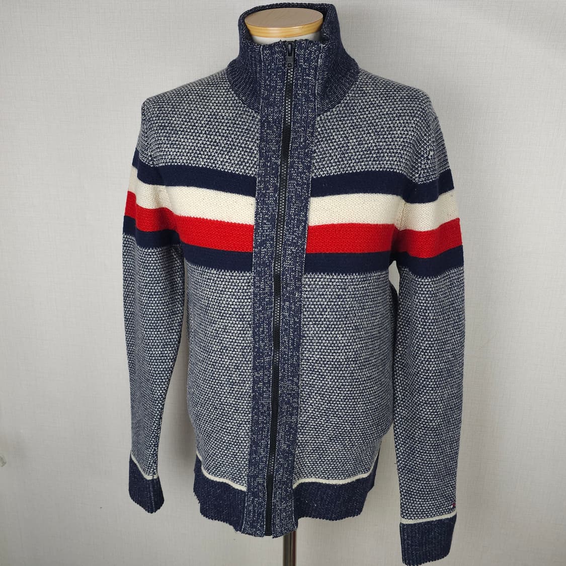 타미힐피거 니트집업 남자95사이즈  상품이미지1