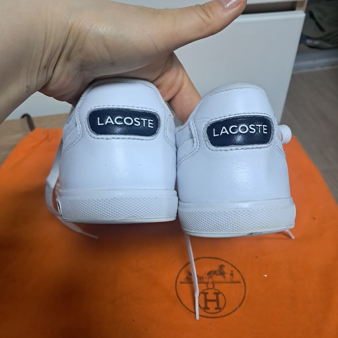 라코스테 EUROPA  스니커즈 40사이즈(250~255) 상품이미지3
