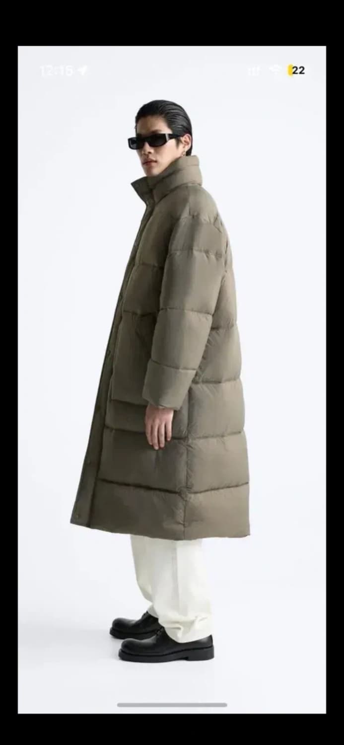 자라 롱패딩 xl 상품이미지4