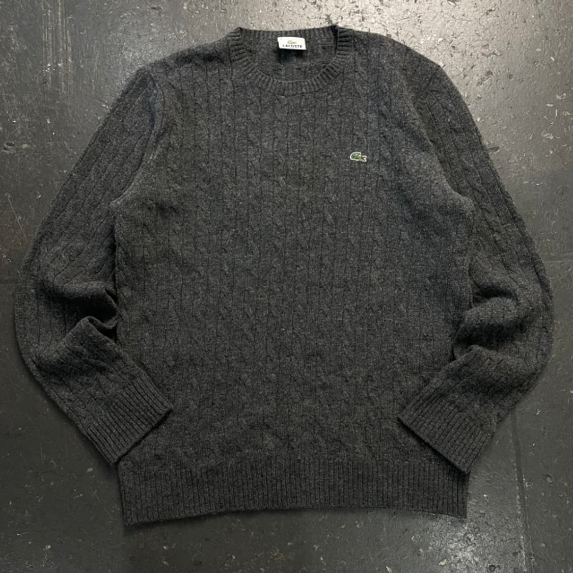 100 라코스테 케이블 니트  상품이미지1