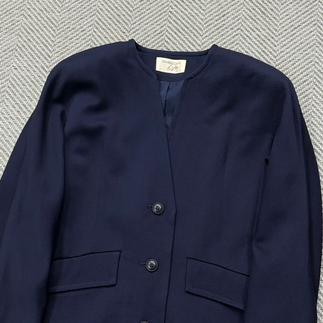 지방시 노카라 울 블레이저 v2207 상품이미지3