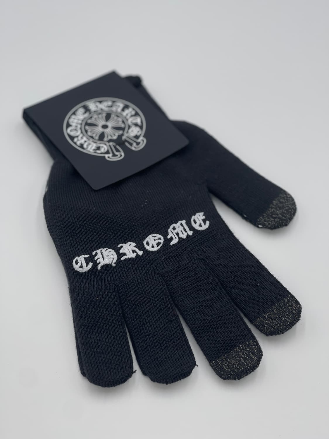 크롬하츠 체크 매이트 워크 글러브 블랙 M사이즈 상품이미지1