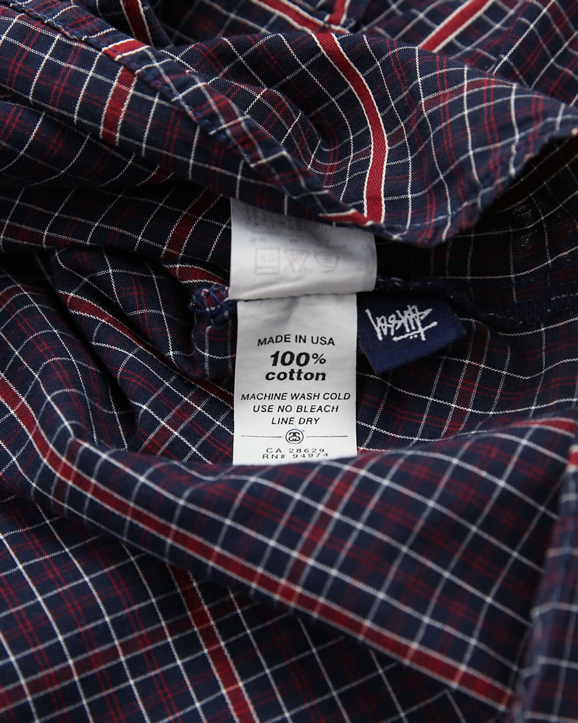 Stussy 90's USA Check Shirt 상품이미지8