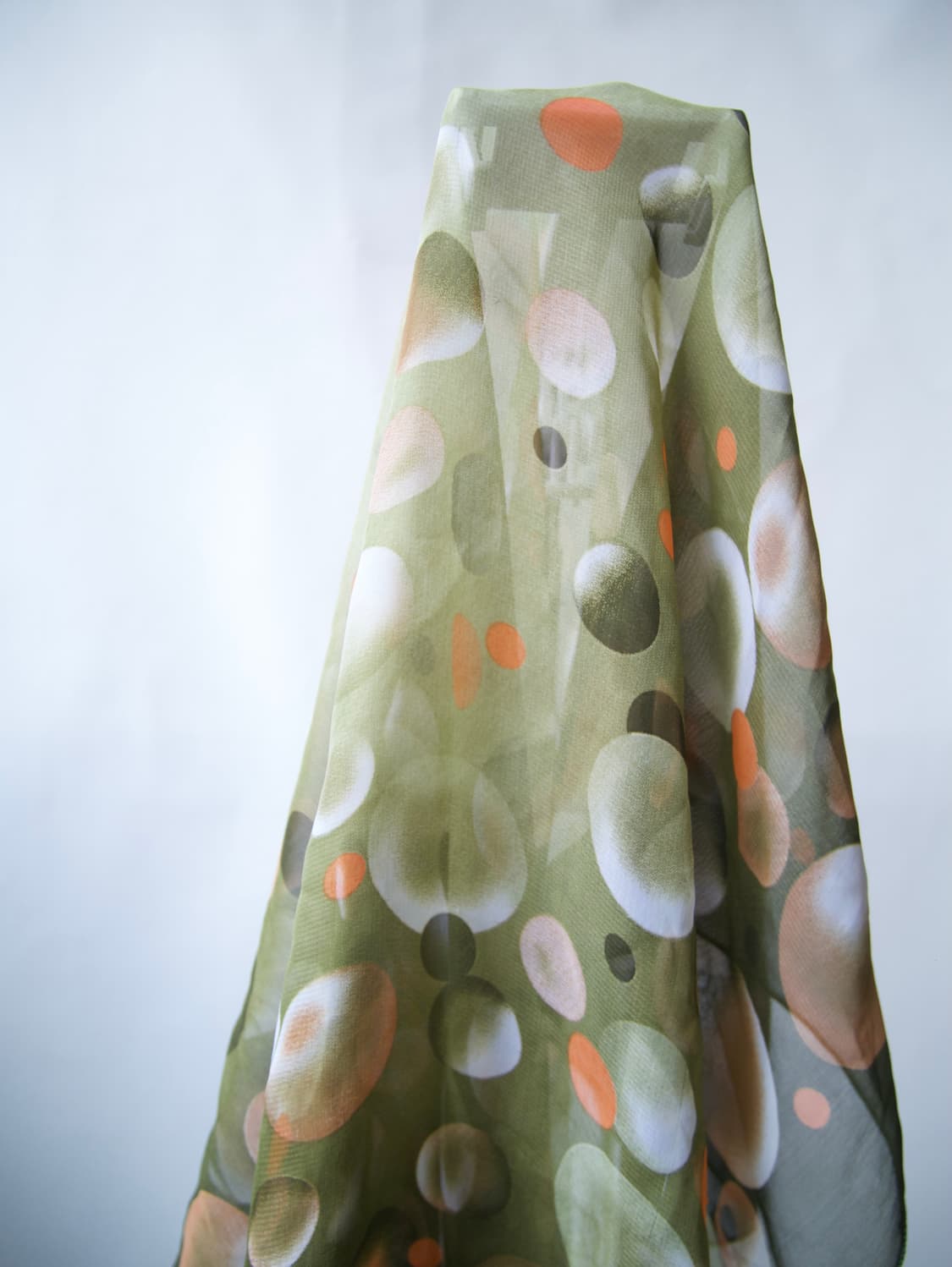 🔘circle pattern scarf🔘 상품이미지2
