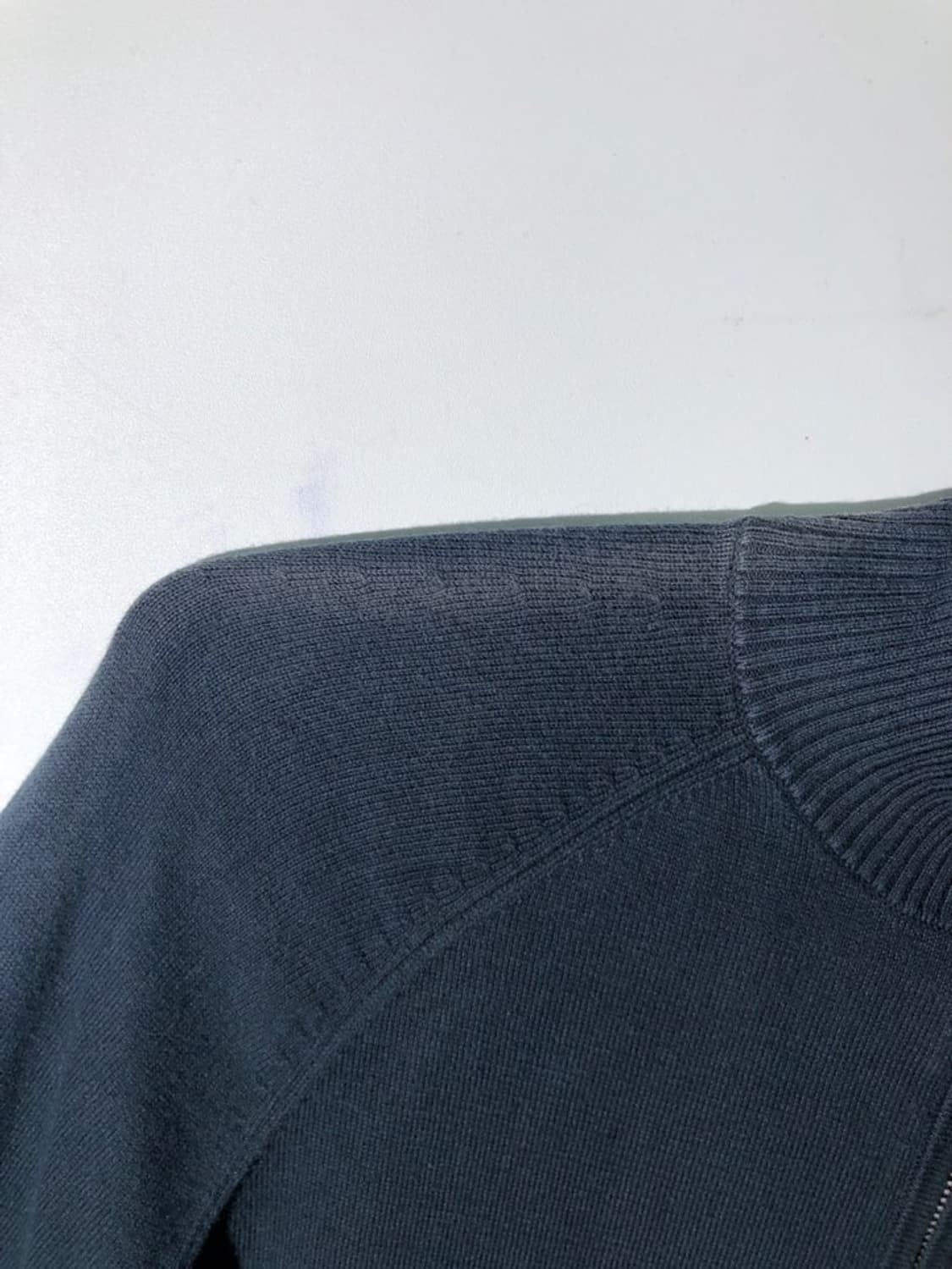 버버리 블루 라벨 크롭 져지 코튼 집업 상품이미지5