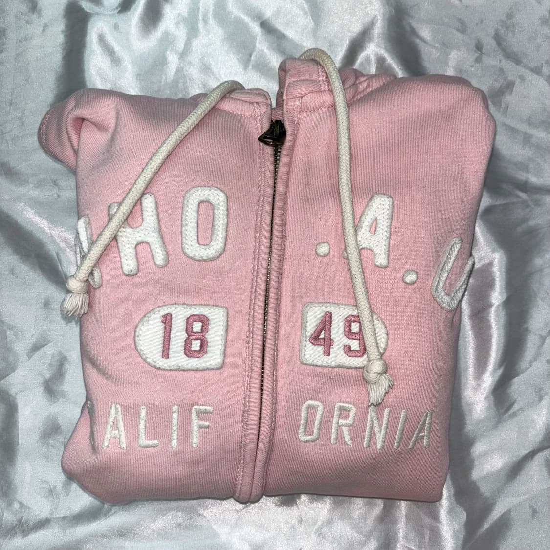 후아유 핑크 후드집업 상품이미지8