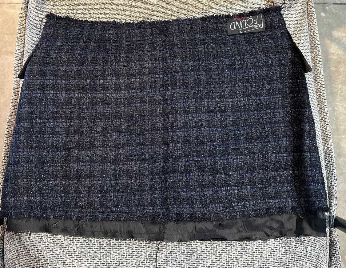 스탠드얼론 트위드 랩 스커트 상품이미지4