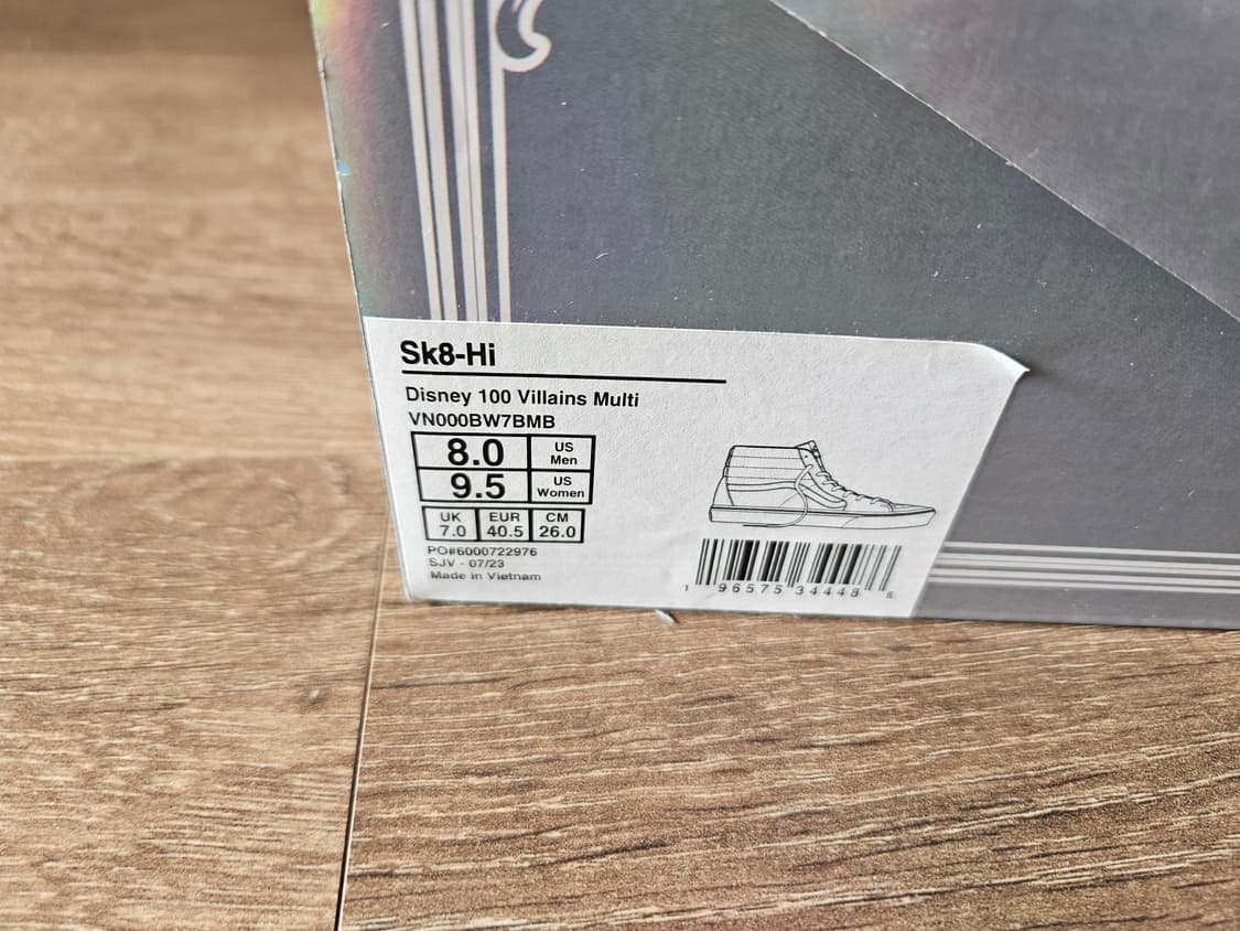 반스 디즈니콜라보 하이 상품이미지3