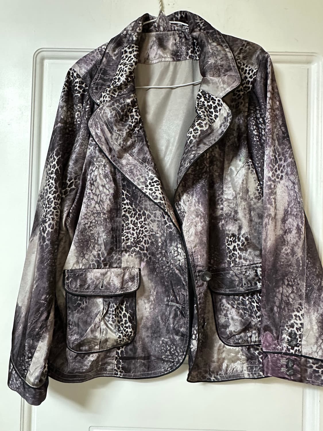 오리엔탈 고스펑크 호피 자켓 상품이미지1