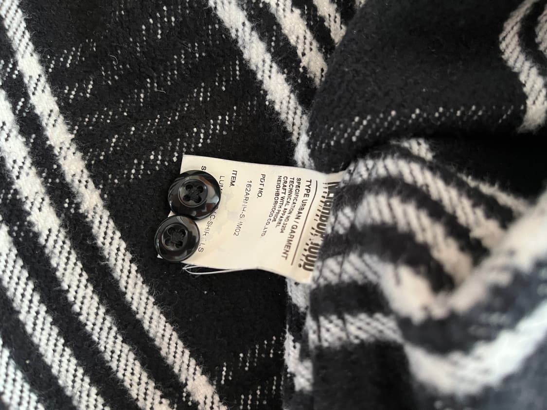 네이버후드 16fw 럼버 셔츠 상품이미지4