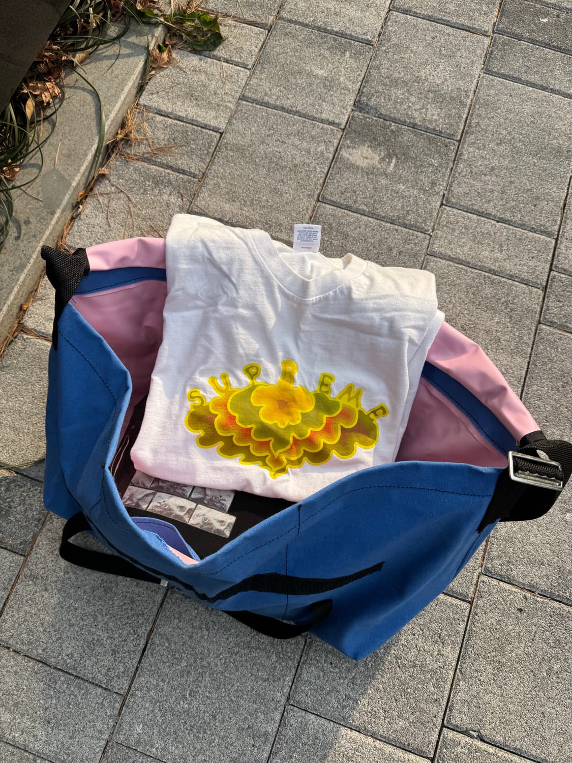 슈프림 클라우드 티셔츠 화이트 상품이미지5