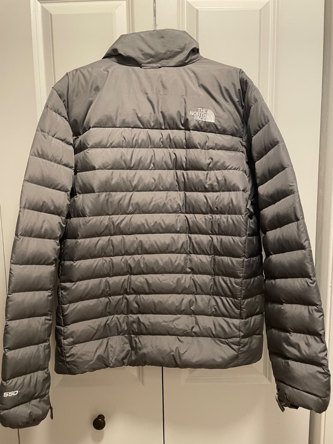 20FW 더 노스페이스 Aconcagua 550 패딩 자켓 그레이 상품이미지4