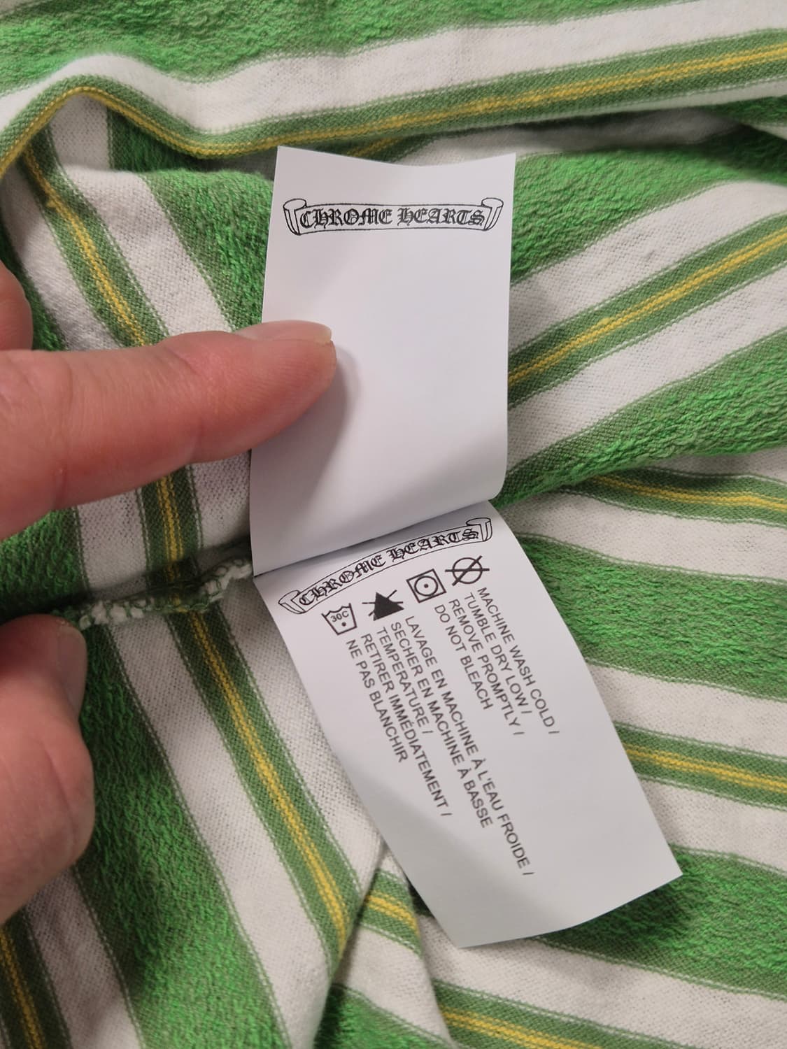 크롬하츠 매티보이 크로스/대거 자수 티셔츠 (L) 상품이미지7