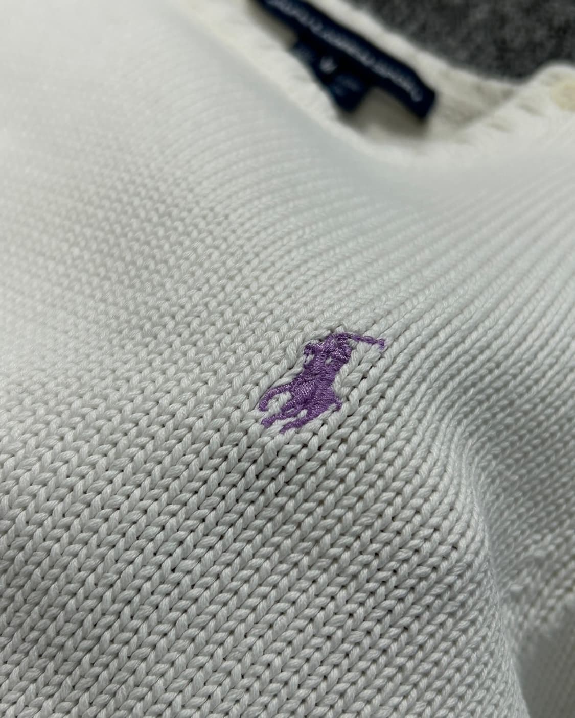 폴로 랄프로렌 스포츠 퍼플 포니 니트 상품이미지3